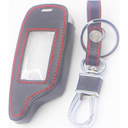 Leather Case Keychain Key Body Cover For Car Alarm Pandora DXL3000 DXL3210 DXL3100 DXL3170 DXL3210 DXL3250 DXL3290 DXL3500 i-mod