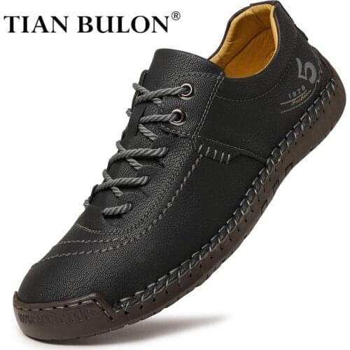 Men Sneakers Fashion Handmade Men Casual Shoes Leather Breathable Man Shoes Luxury Brand Mens Loafers Moccasins Zapatos Hombre