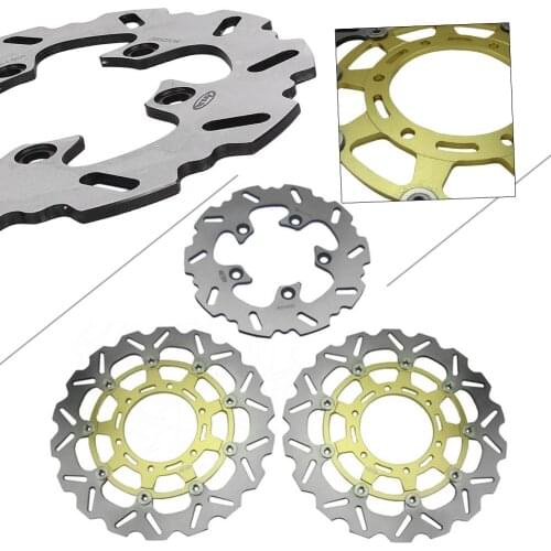Motorcycle Front Rear Brake Disc Disk Rotors Kit For Suzuki GSXR GSX-R600/750 2008-2012 & GSXR1000 2009-2011 High Quality