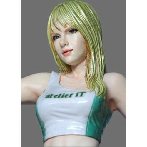 Resin Figure Kit 1/24 Scale Grid Girl A Garage Resin Figure Model Kit