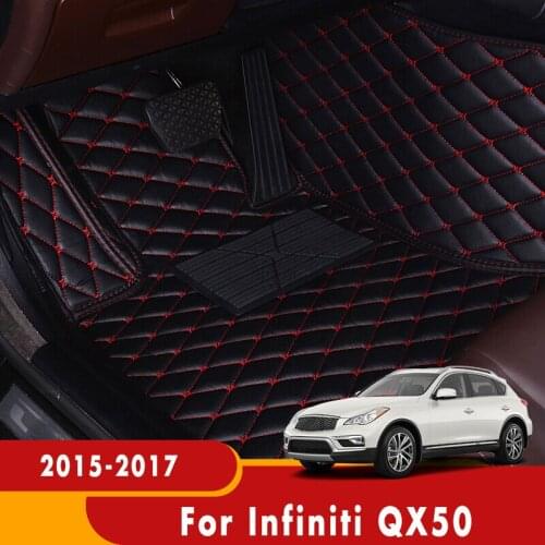 For Infiniti QX50 2015 2016 2017 Car Floor Mats Auto Interiors Parts Automobiles Styling Decor Pads Waterproof Floorlines