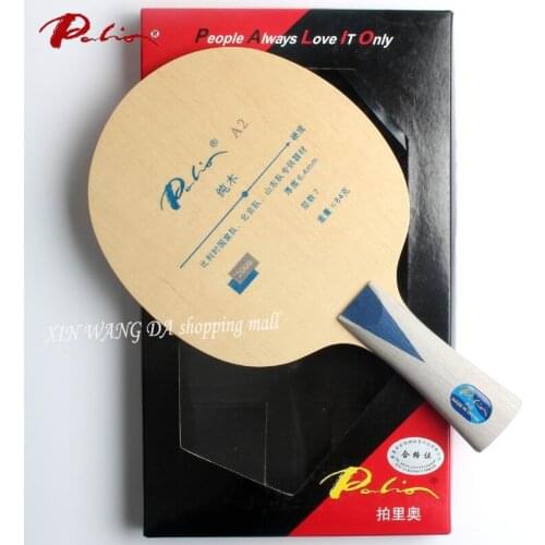 Original Palio A2 (A 2, A-2) pure wood table tennis blades table tennis rackets racquet sports pingpong paddles