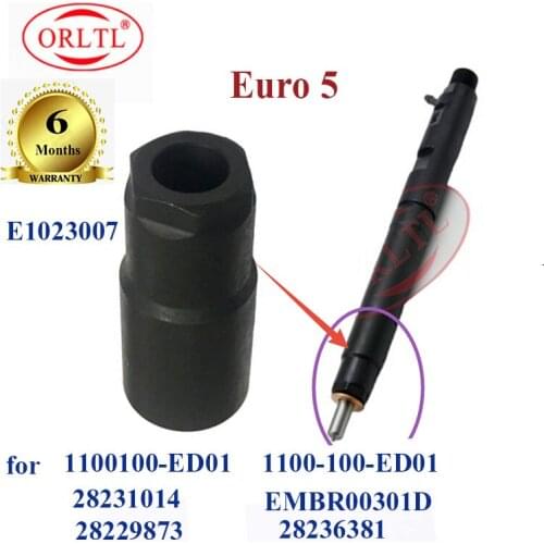 ORLTL Euro5 injector nozzle cap Diessel Injector nut E1023007 For ED01 1100100-ED01 1100-100-ED01 28231014 EMBR00301D 28229873