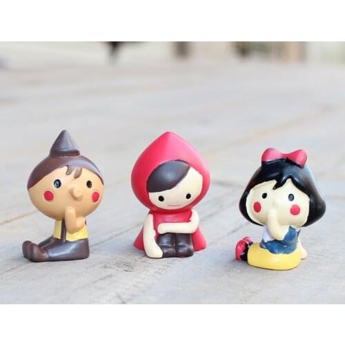 Cartoon Characters Princess Miniature Garden Home Houses Decoration Mini Craft Micro Landscaping Decor DIY Accessories