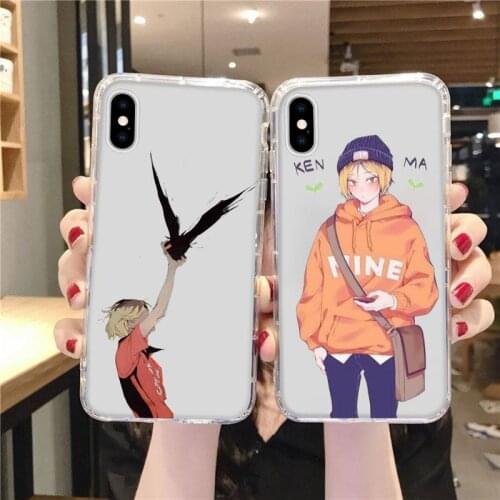 Kenma Kozume Of Haikyuu anime Phone Case Transparent for Huawei honor A X V 9 8 10 20 I S max note pro mate lite