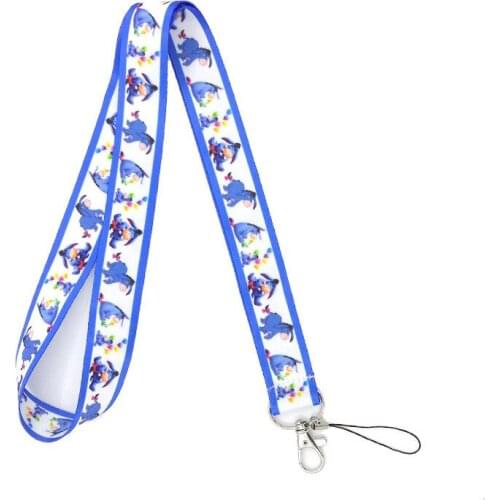 Donkey Cartoon Neck Strap Lanyards for Keys Glasses ID Card Badge Holder Keychain Mobile Phone Straps Webbing DIY Hang Rope