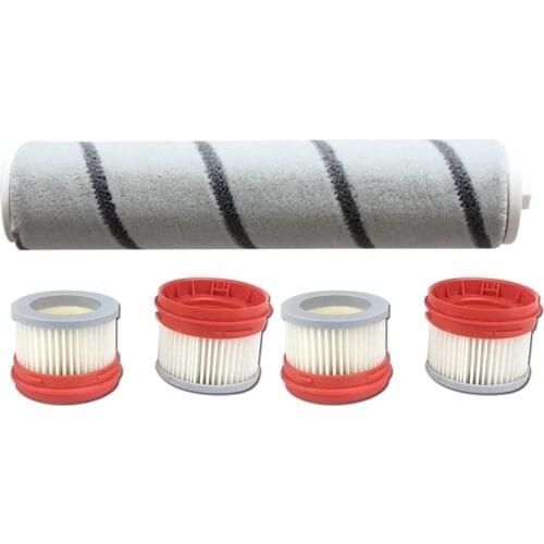 Hepa Filter Replacement for Xiaomi Dreame V9 V9P V10 Handheld Cordless Vacuum Cleaner Filter Parts Roll Brush Accessorie