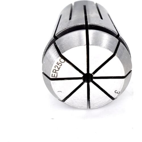 3MM-10MM ERS16 Sealing collet Machine Tools Accessory standard 65Mn Type ER16 with rubber band 0.008mm accuracy milling tools