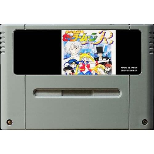 16Bit Games ** Pretty Soldier Sailor Moon R ( PAL EUR Version!! English translation!! )