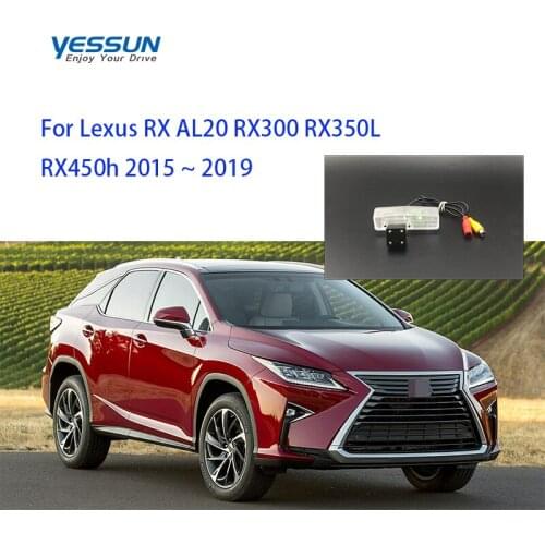 Yessun Car Rear Camera License Plate Lamp OEM For Lexus RX AL20 RX300 RX350L RX450h 2015~ 2019 Rear view camera NTSC or PAL cam