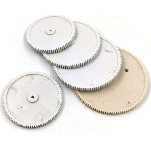 Big Gears 0.5M 802A 842A 902A 1002A 1102A 1202A POM Plastic Gear Wheel 80Teeth 84T 90T 100T 110T 120T 41-61mm Diameter