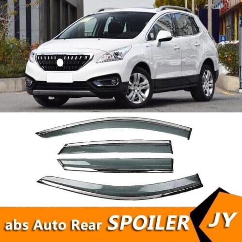 For Peugeot 3008 2016-2019 Window Visor Vent Shades Sun Rain Deflector Guard For Peugeot 3008 Auto Accessories 4PCS/SET