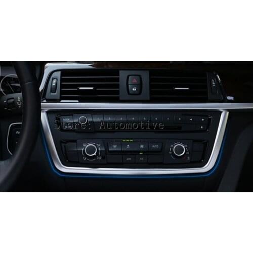 For BMW 3 Series F30 320i 328i Inner Centre Console Frame Cover Trim 2013-2015 1pcs