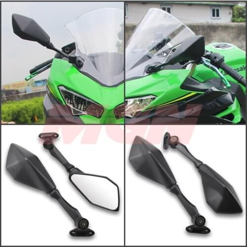 Racing Motorcycle Mirrors Sport Bike Rear View Mirror For Kawasaki Ninja 300 ex300 Ninja 400 Ninja 250sl ZX-6R ZX636 ZX6R 2013-2