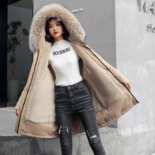 Женские зимние парки FMFSSOM China At AliExpress