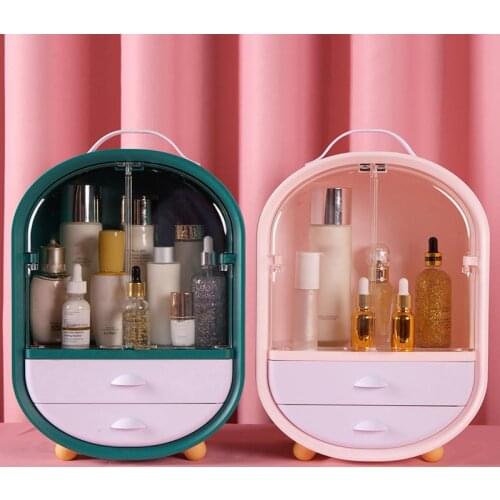 60%HOTStorage Box Waterproof Fashion Nice-looking Cosmetic Storage Box Beauty Makeup Organizer for Home