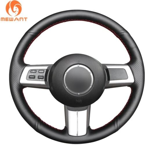 MEWANT Black Artificial Leather Anti-Slip Car Steering Wheel Cover for Mazda MX-5 (Miata)2006-2014 RX-8 2009-2012 CX-7 2006-2009