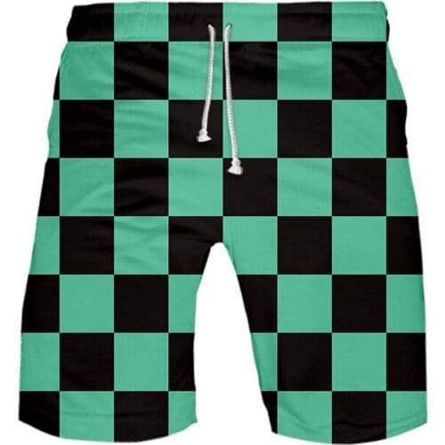 Demon Slayer 3D Board Shorts Trunks Summer New Quick Dry Beach Swiming Shorts Men Kimetsu no Yaiba Short Pants Beach clothes