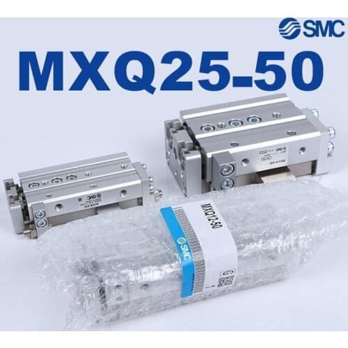 MXQ MXQ25 SMC MXQ25-50 MXQ25-50AS MXQ25L-50AT MXQ25-50A MXQ25-50B Slide Guide Cylinder Pneumatic MXQ25-50BS MXQ25-50BT MXQ25-50C