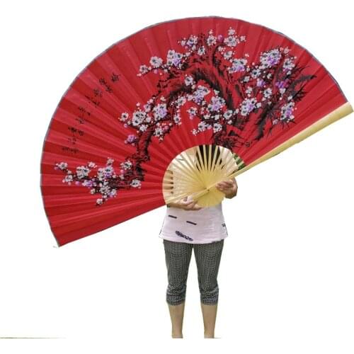 0.9m*1.7m Rice Hanging Wall Fan Super Hang Fan Decoration Sensu Folding Fan Technology Fan Cos Prop Fan Decoration Fan