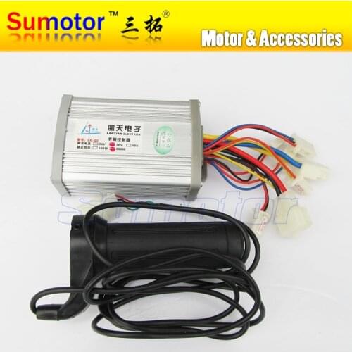 DC 36V 800W brush motor speed controller with Handle, for electric bicycle electric bike controller, e-bike controller scooter