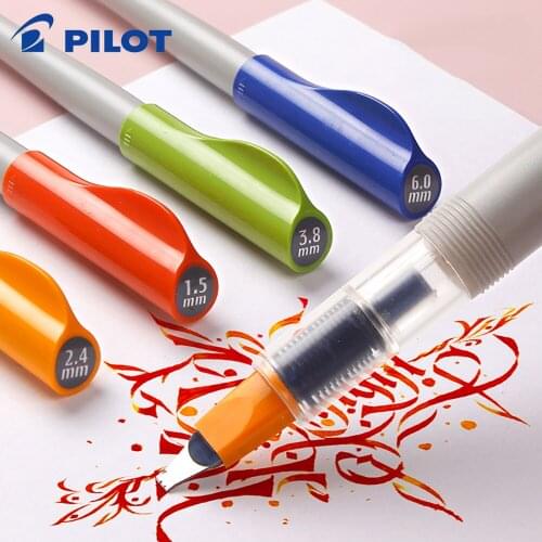 Japan Imported Baile FP3-SS Flat Tip Flat Head Parallel Duckbill Fountain Pen Art Writing English Art Gothic Font