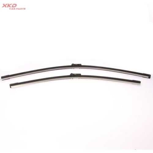 2Pcs Front Windshield Wiper Blade For AU-DI A6 S6 2011-2014 C7 A7 RS6 RS7 12-14