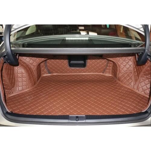 No Odor Full Surrounded Anti Skip Special Trunk Mats for Lexus ES 350 2016-2013 Durable Waterproof Luggage Carpets