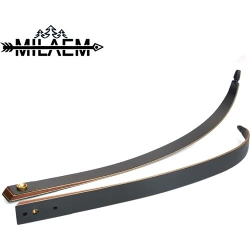 Archery Bow Limbs Fiberglass Laminated Wood Limb for 56 inch American Blue Hunting Bow Training Practice Shooting Accessories