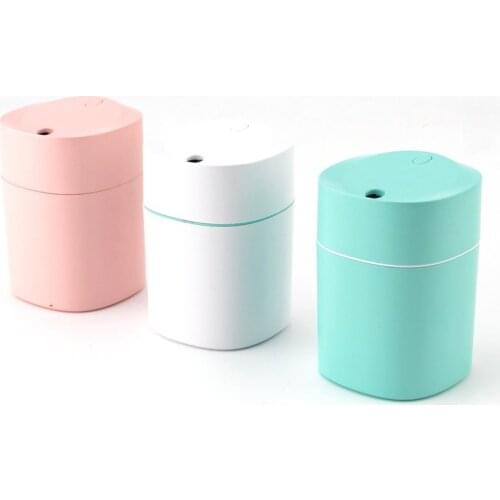 Aroma Diffuser Small Home Car Air Moisturizer Mini Humidifier USB Atomizer Purify The Air Colorful Lights