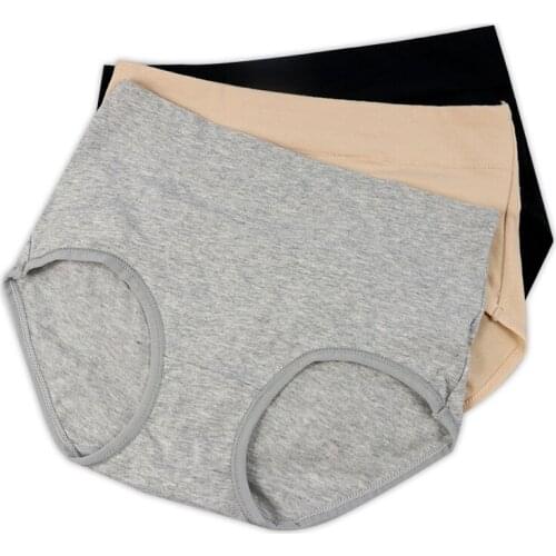 Womens Panties Comfortable Cotton High Waist Underwear Ladies Comfortable Ultra-Thin Intimate Lingerie M-XL Panty