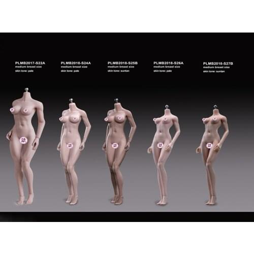 1/6 SFD Pale or Suntan Skin Petite Girls Figures Body Accessories Tall 26cm BJD DIY Action Figure Doll Silicone Model Toys C1207