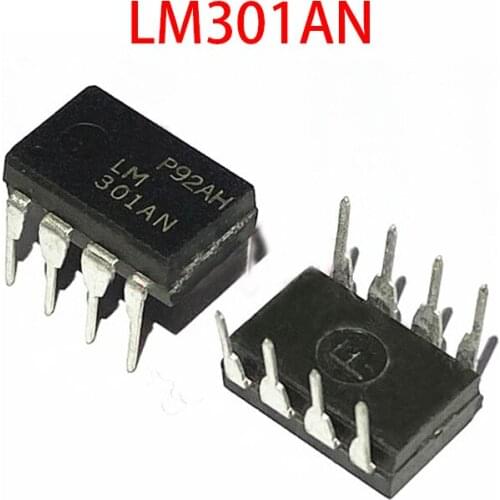 10PCS LM301AN DIP8 LM301 DIP LM301A DIP-8 LM301P 301AN LM301N