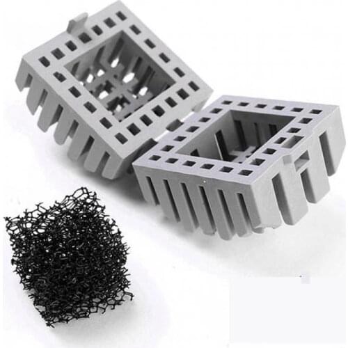 10pcs New Aquarium Biochemical Sponge Square Balls Nitrification Bacteria Cultivating Block Filter Media With Sponge Cotton 35mm