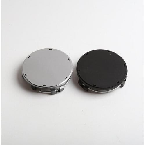 20pcs Black Silver 60 MM OUTER Wheel Centre Caps Hub caps 55mm clips for A B C E S ML G SL
