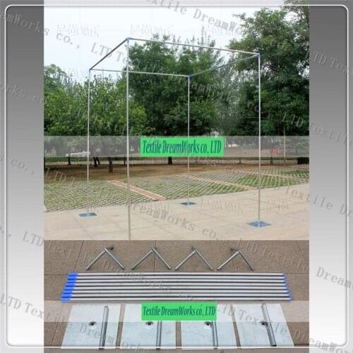 3X3X3M Stainless Wedding Ceremony Pavilion/Wedding Decoration Backdrop Stand For Wedding Event&Party Decoration