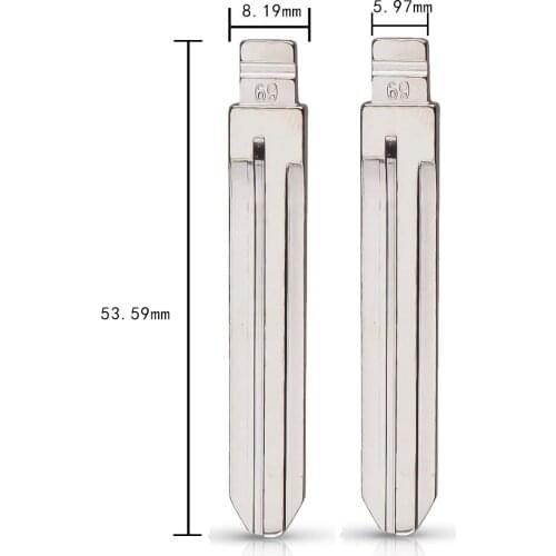 #69 Metal Car Key Blade for KD VVDI JMD Remote key for Great Wall Florid Cowry