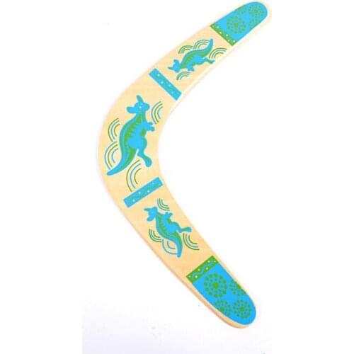 Boomerang Boy Outdoor Sports Wooden Boomerang V Shape Dart Flying Saucer Toy Boomerang Ufo Adult Student Playing Games Toys