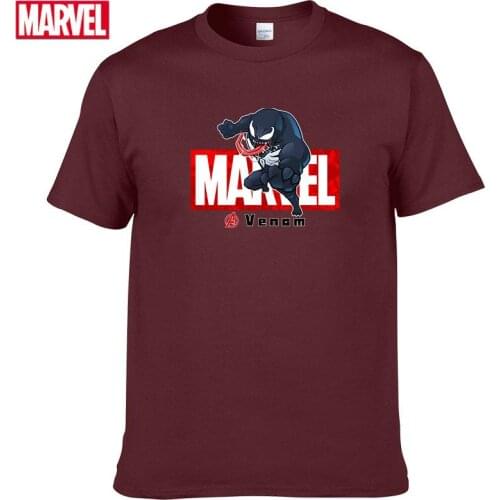 Marvel Venom T shirt Comfortable Breathable 100% cotton Fashion clothes for teens Anime tshirt Summer Tops Tee shirt men #126