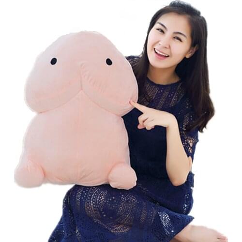 20/30/50cm Cute Penis Plush Toys Pillow Sexy Soft Stuffed Funny Cushion Simulation Lovely Dolls Gift for Girlfriend