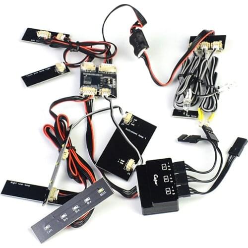 Car Light Lamp Kit for Capo 1/6 Jimny Samurai RC Climbing Car