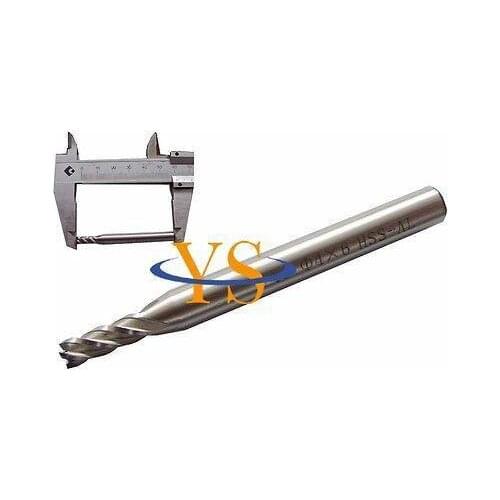 10pcs 4 Flute 4MM X 6MM Shank HSS End Milling Cutter CNC Milling Lathe