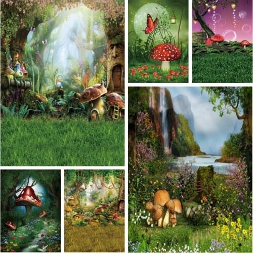 Yeele Halloween Old House Arch Door Light Baby Party Photography Backgrounds Customized Photographic Backdrops for Photo Studio