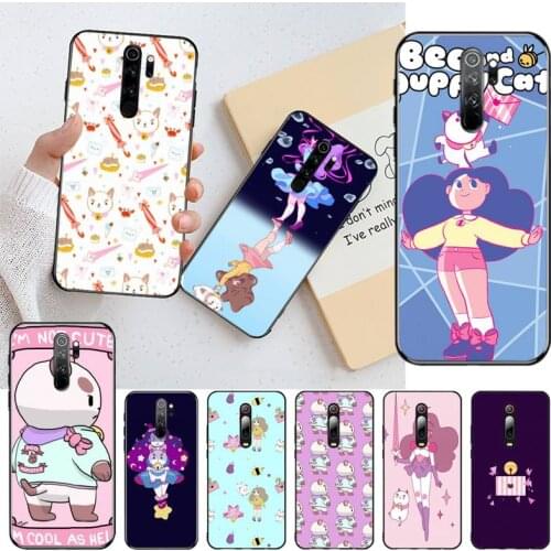 HPCHCJHM Bee And Puppycat Custom Photo Soft Phone Case for Redmi Note 8 8A 8T 7 6 6A 5 5A 4 4X 4A Go Pro
