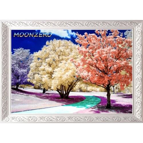 Jade Park DIY Diamond Painting No Frame Picture Full Square Crystal Resin Pattern Kits Gift For Home Decor Needlework