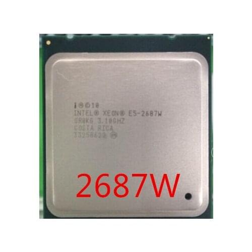 Intel Xeon E5 2687W 3.10GHz 8-Core LGA 2011 server processor CPU E5-2687W 2687W