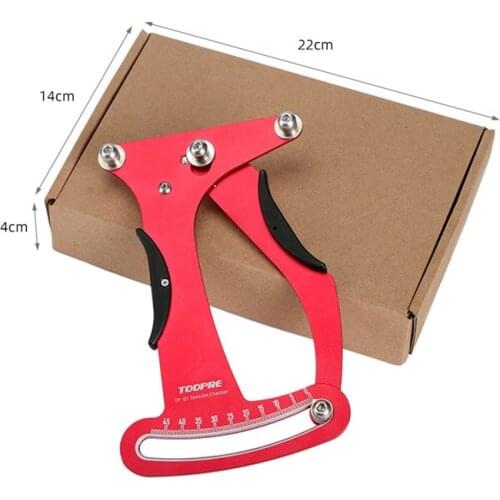 TOOPRE Bike Spoke Tension Meter Iamok Bicycle Spokes Alignment Tool Steel Wire Wheel Set Rim Adjustment Tools