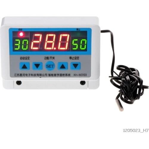 XH3 AC 220V Max 6600W Digital Thermostat 30A Temperature Controller Switch #RW1209