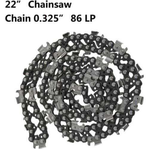 1Pcs 22Inch 86 Drive Link Chainsaw Saw Chain Pitch 0.325"LP Pitch 0.058 Gauge Chainsaw Blade For Electric Saw Garden Power Tool