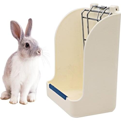 1PCS Rabbit Hay Feeder Plastic Grass Rack Rabbit Guinea Pig Pet Hamster Cage Tools Pet Feeder Supplies Small Animals Feeder Tool